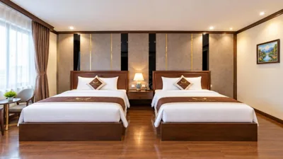 Deluxe Quadruple Room — Hieu Thao Hotel Ha Long